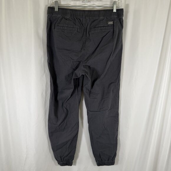 Eddie Bauer Joggers Women's 2 Grey Pull On Drawstring Mid Rise Cotton Blend - Picture 8 of 11